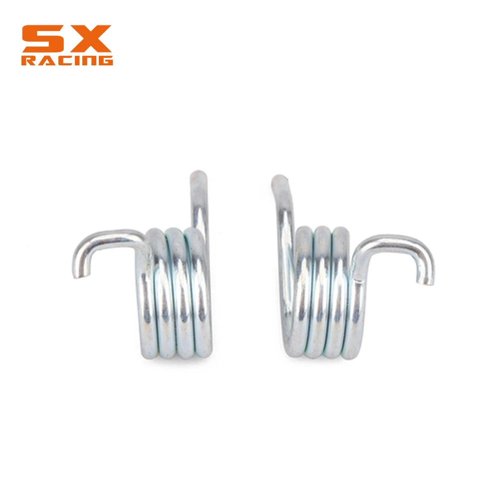 Motorcycle Accessories A Pair Foot Pegs Spring For Honda Kawasaki