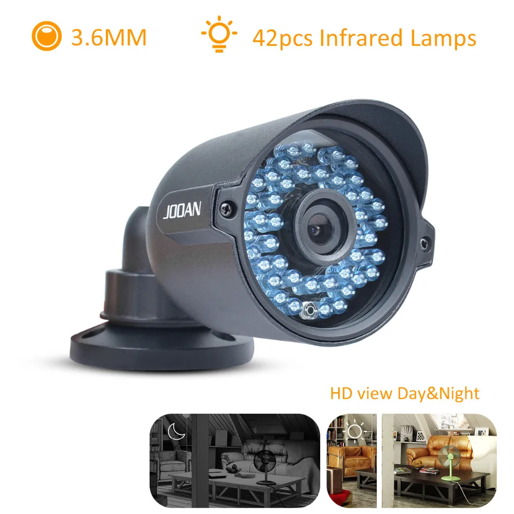 JOOAN 8CH 1080N CCTV DVR 4 x 720P (1280TVL) Outdoor Security Camera System|camera waterproof|cameras cameracamera outdoor |