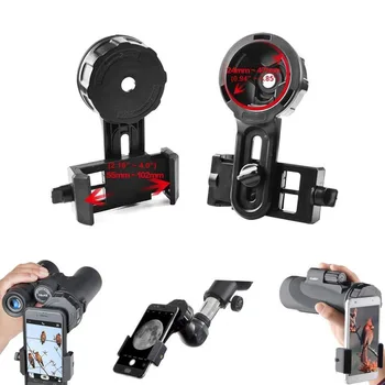 

Universal phone Quick Photography Stand Adapter Mount Connector for iPhone Telescope Binoculars Monocular Spotting Microscope