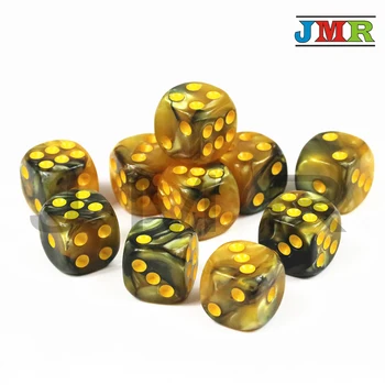 

Brand New 10pcs/set of 12mm D6 Gambling Playing Dice for Dice Tower Board Game,Tabletop Game,games Multi Color