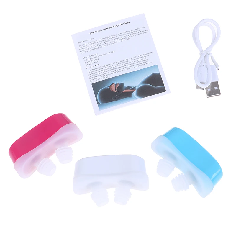 

Mini Positive Airway Pressure PM2.5 Filter Sleeping Aid Device Electronic Upgrade Anti-snore Nose Vents Snoring Aid Continuos