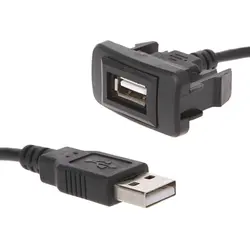 AUX USB порт кабель адаптер 12-24 В шнур провод usb зарядный адаптер для ТОЙОТА Виго G6KC
