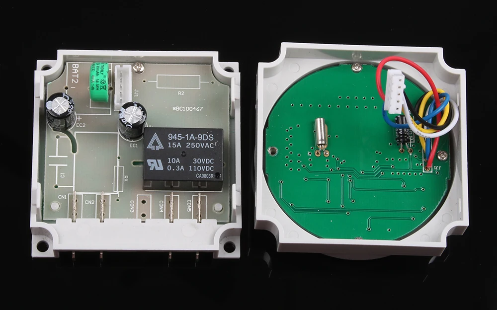 Без блокировки CN101A AC DC 12 В круглый цифровой ЖК-дисплей таймер питания Еженедельный программируемый электронный реле времени 8A до 16A CN101 еженедельно