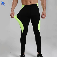 Летние компрессионные брюки для бега спортивные колготки-подходят мужские Леггинсы для бега одежда для спортзала фитнеса быстросохнущие колготки брюки
