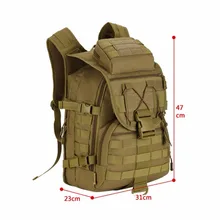 Ourdoor Hombres A Prueba de agua Molle Trekking Bolso Militar 3 P Mochila Táctica Asalto Mochila Mujeres Hombre Mochilas Packsack Bolsa de Cordura