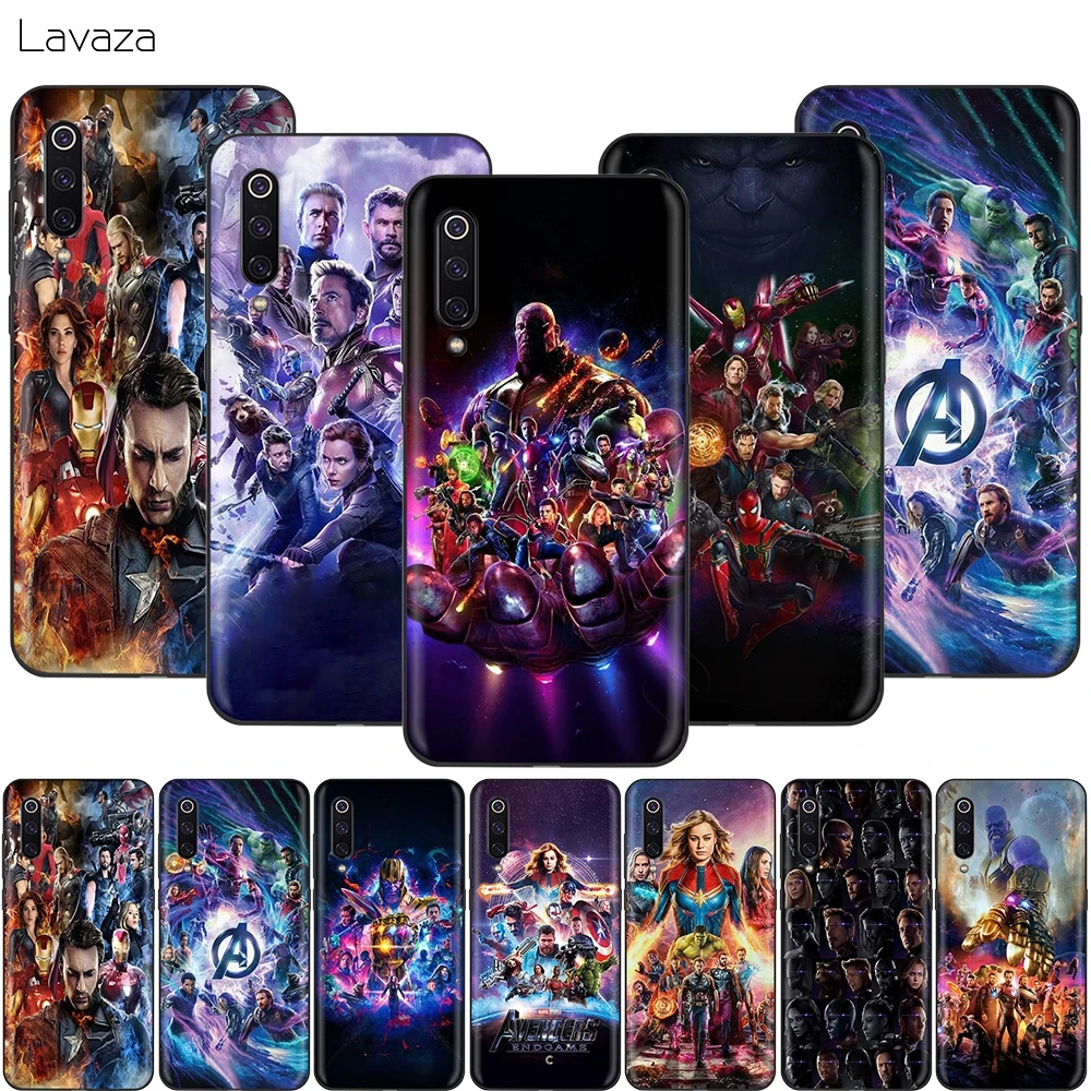 

Lavaza Marvel Super heroes Avengers Case for Xiaomi Redmi Note 8 7 6 6A 5 5A 4 4X 4A Go Pro Plus Prime