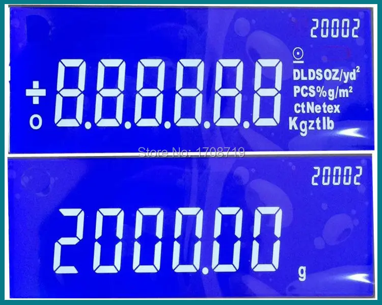 0,01 г 2000 г WA20002Y Коммерческие промышленные весы