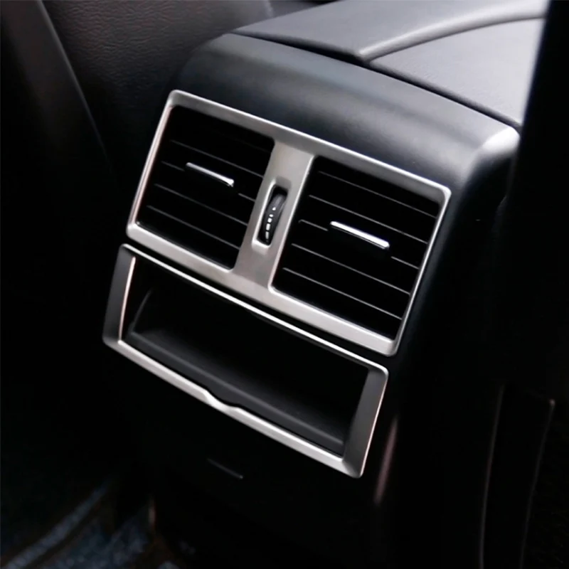 Для Mercedes Benz ML GL GLE W166 Coupe C29 задний кондиционер вентиляционное отверстие рамка отделка наклейки Чехлы для интерьера авто аксессуары