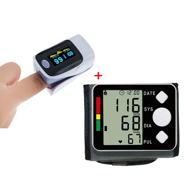 Digital Wrist Blood Pressure Monitor Portable Automatic