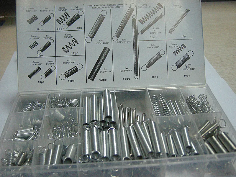 200pc Compression&Extension Spring kitin Springs from Home Improvement