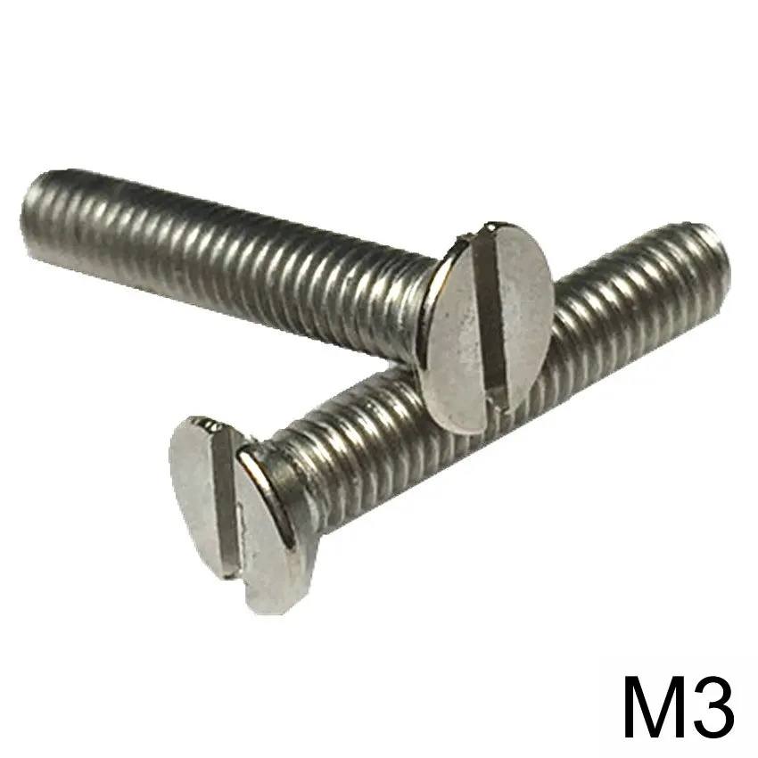 Титановые болты Ti M3 x5 18mm DIN84 плоский шлицевой привод 6 шт. микропрецизионные
