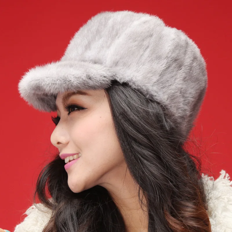 Осенняя зимняя супер теплая Женская шапка с натуральным мехом в русском стиле, винтажная женская шапка с роскошным мехом, известная группа
