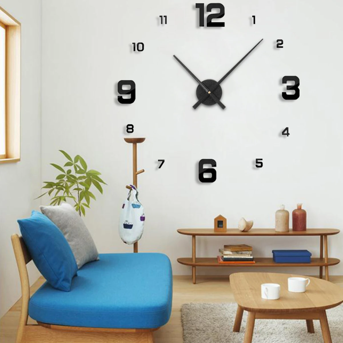 

Stylish DIY Quartz Clock Movement Mechanism Motor With Hands & Fittings Kit Replacement Black Sandstone Simple Energy No Sound