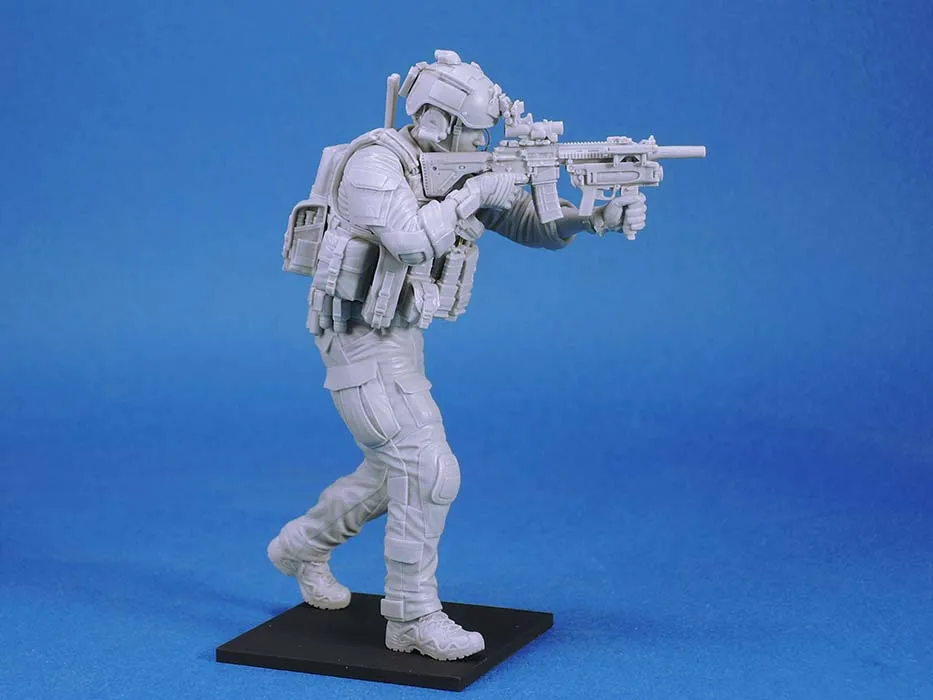 

New Unassembled 1/16 120mm US NAVY Team Operator soldier Resin Kit DIY Toys Unpainted kits