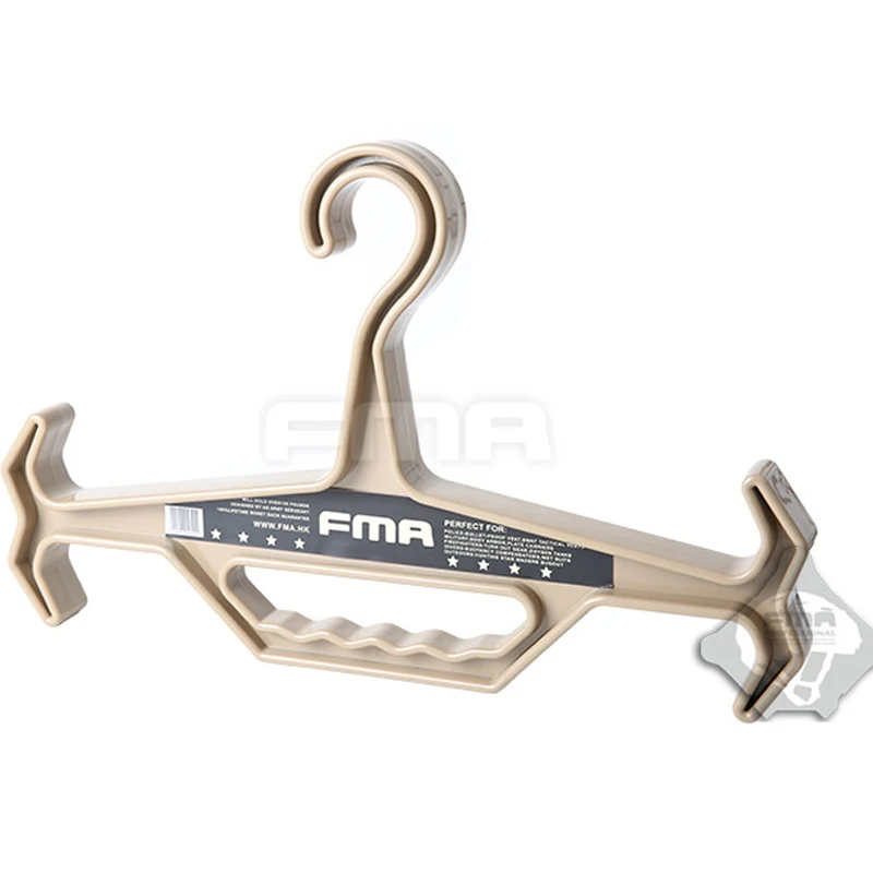 FMA Outdoors Training Vest Coat Hanger Strong Durable Plastic Non slip