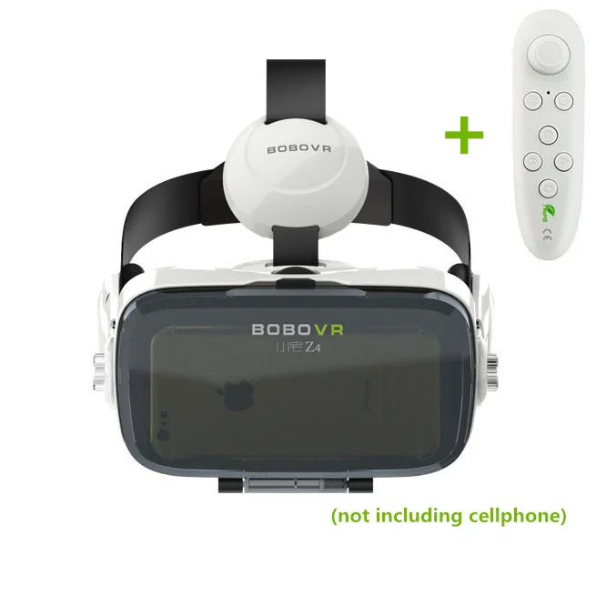 VR Очки виртуальной реальности очки коробка VR Гарнитура 3D картонные глаза наушники для путешествий для iphone Xiaomi sony LG huawei samsung - Цвет: VR with White RC