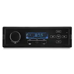 K504 DC 12 В 1 din Автомобильный MP3-плеер сенсорное управление Bluetooth FM автомобиля радио тюнер 3 порта USB зарядки EQ звук эффект AUX Вход