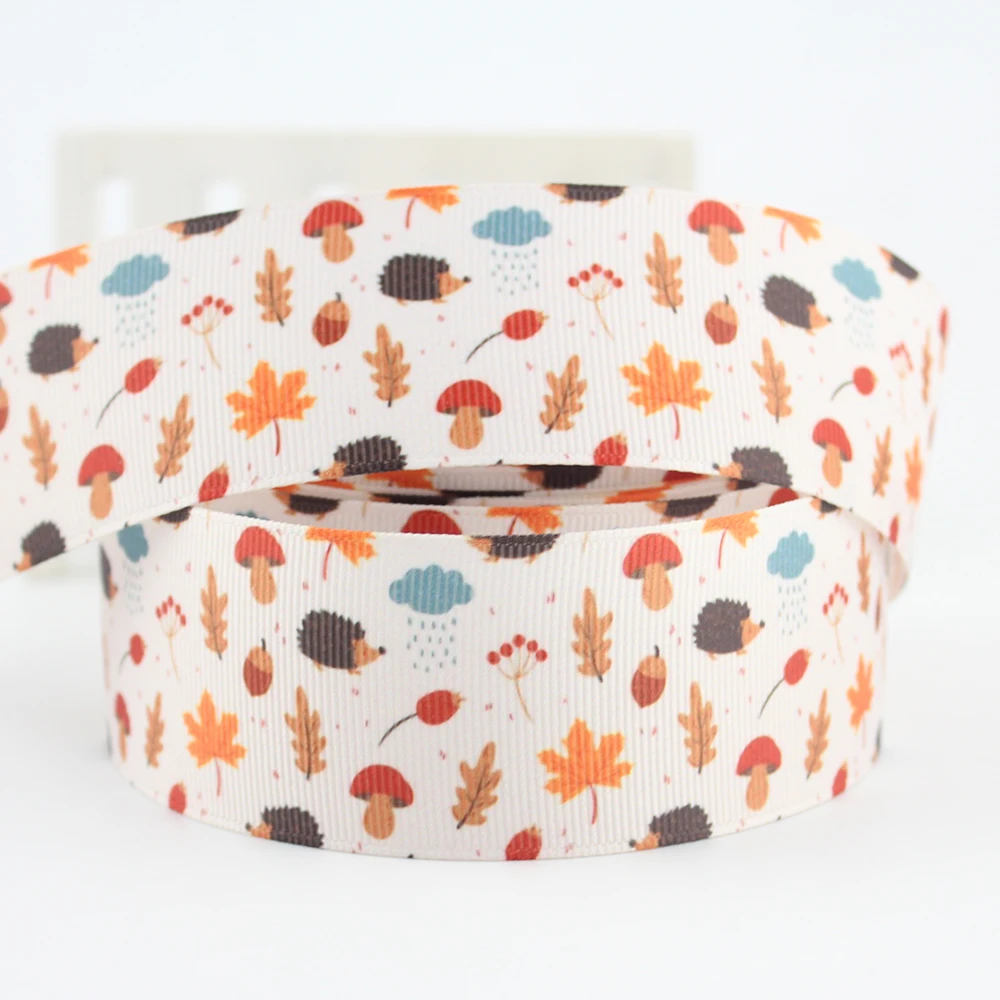 forest animal printed grosgrain ribbon (3)