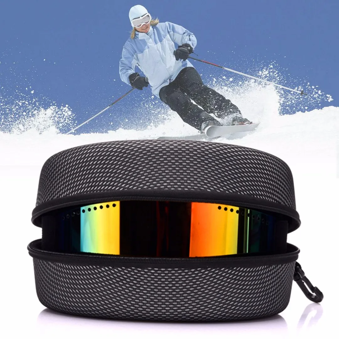Mayitr Portable Snow Ski Snowboard Goggles Eyewear Case Glasses