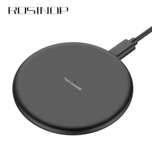 Cheap Rosinop QI Wireless Charger 10W For apple iphone Charger Wireless Fast Charging 5W Induction Charger For samsung S9 S8 Note8 9 Cheap Rosinop QI Wireless Charger 10W For apple iphone Charger Wireless Fast Charging 5W Induction Charger For samsung S9 S8 Note8 9