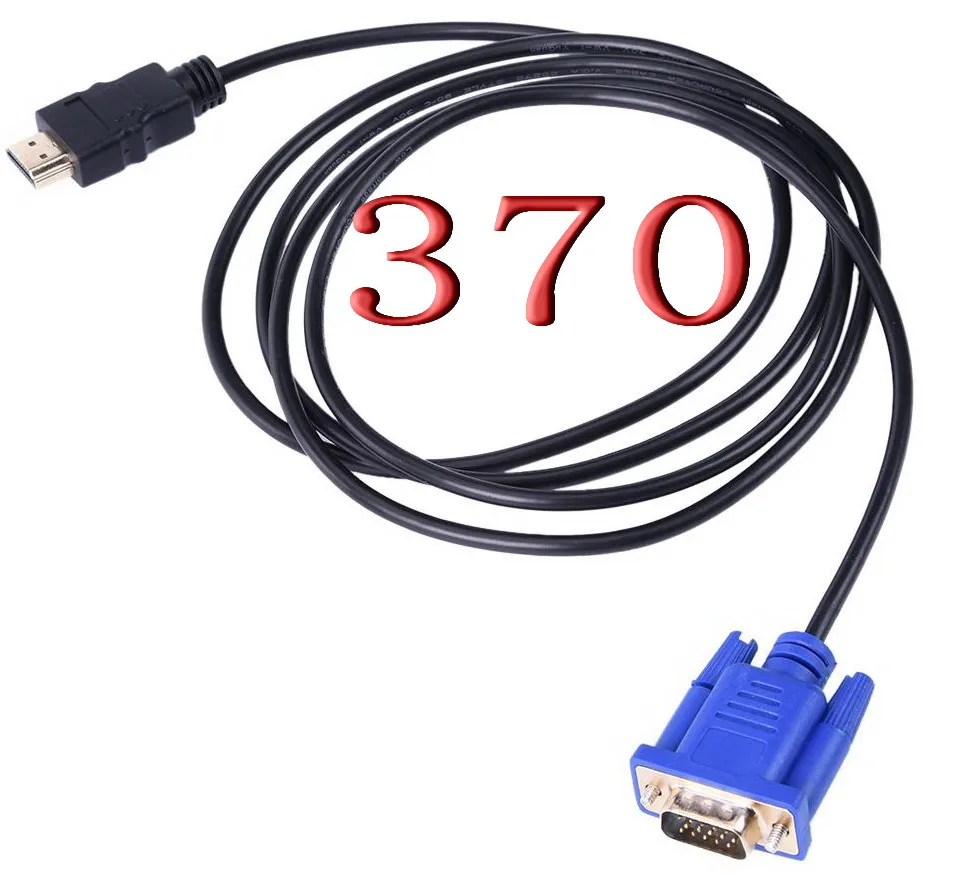 

B370 Adapter Cable Digital HD Audio Converter Adapter 15 pin VGA Connector Cable