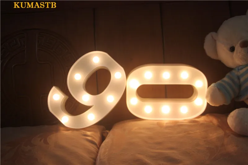 Number Night Light 13