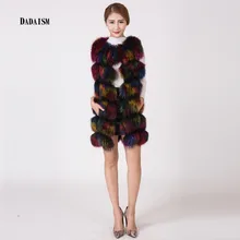 Vogue of new fund of 2016 ms discus the fox fur vest to keep warm fur