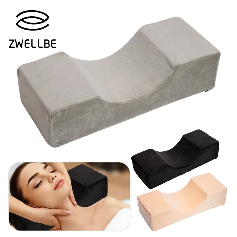 

Eyelash Extension Special Pillow For Grafting Eyelashes Soft Memory Foam Core Ergonomic Support Curve Salon Makeup Tools