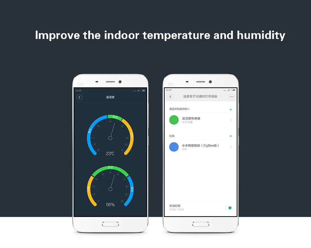 Xiaomi mi, умный датчик температуры и Hu mi dity, шлюз управления, умный дом, автоматический для Android, IOS APP