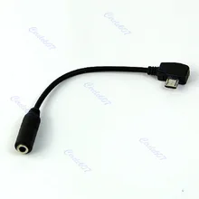 Ootdty Micro USB аудио кабель Jack 3.5 мм наушники разъема адаптера tieline Новый