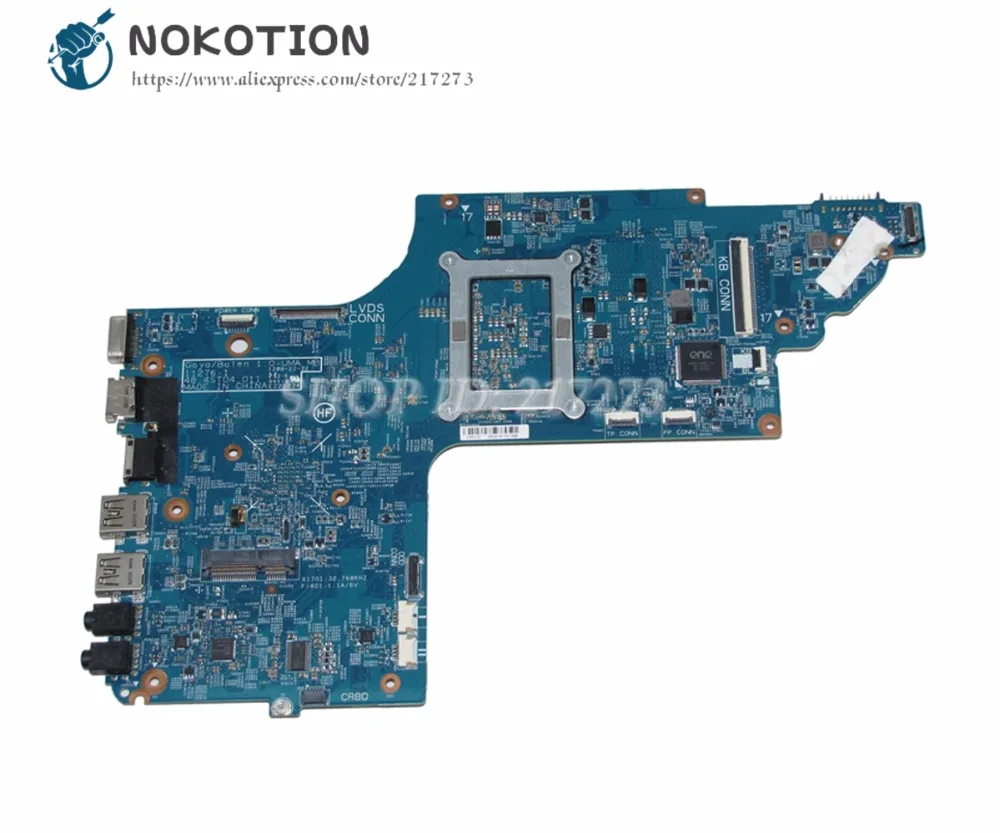 NOKOTION для HP Pavilion dv7 dv7-7000 Материнская плата ноутбука 682043-001 48.4ST04.011 UMA основной плате HM77 DDR3