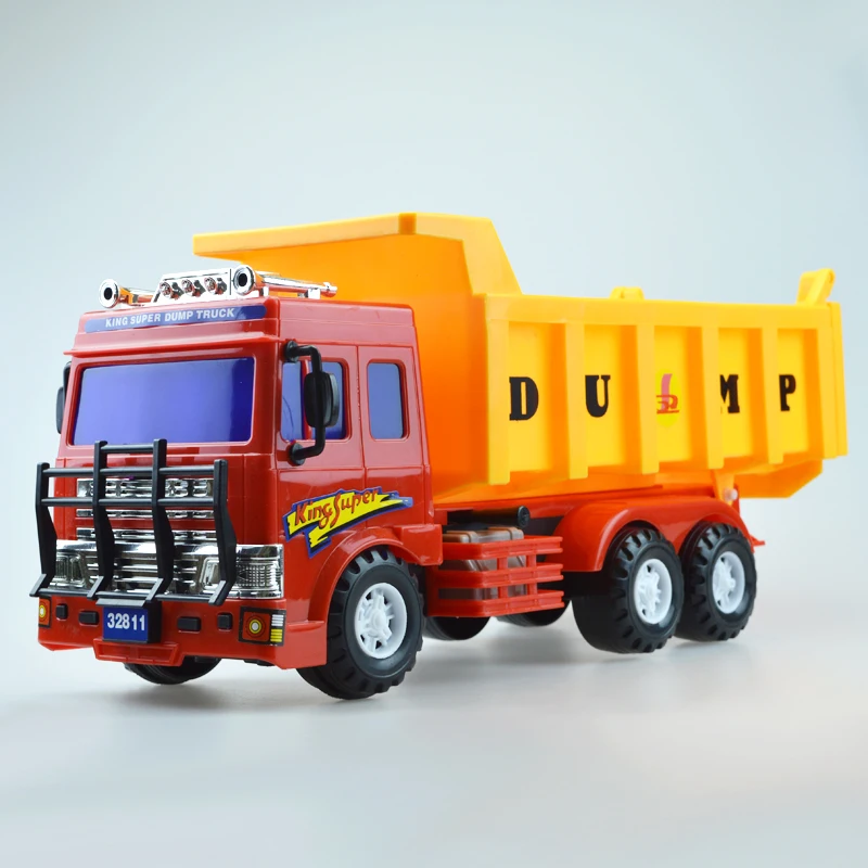 Large toy truck model Dumpers inertia car excavator dump car mining