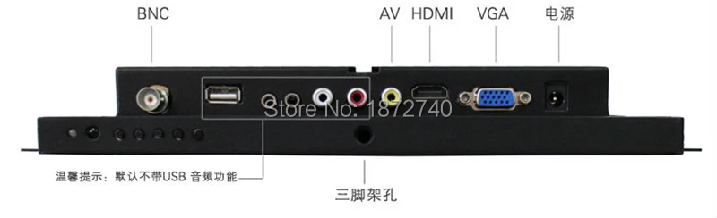 10 ġ LCD  ݼ  ,  ÷ VGA AV BNC HDMI 1280x800