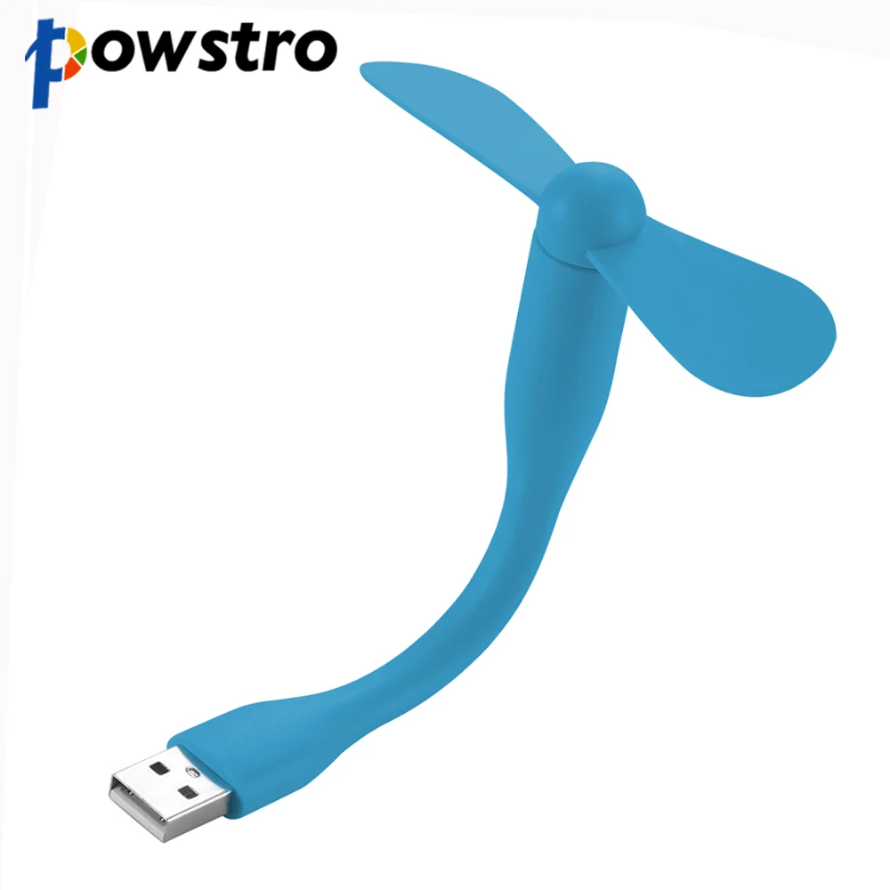 

Powstro USB Fan Cooler Removable Low Power USB Mini Cooling Electricity Saving for Computer Laptop Notebook