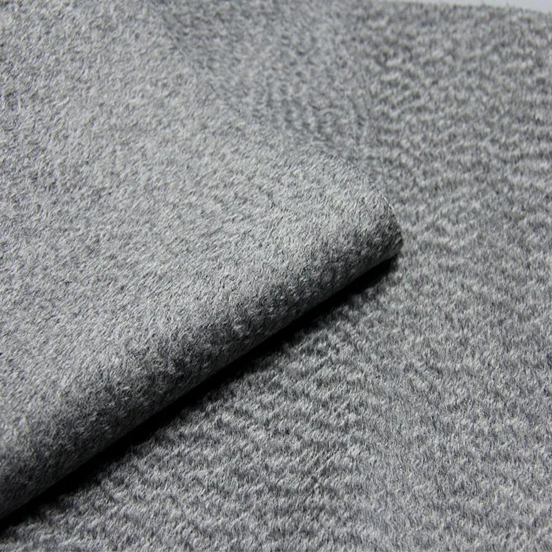 Двусторонняя водная рябь кашемир ткань для пальто 800 грамм 150 см ...