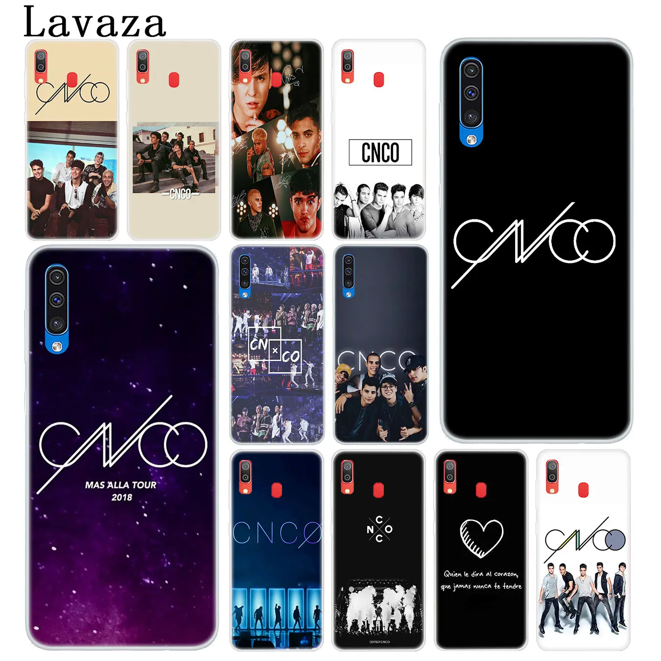 Lavaza CNCO Christopher Velez Hard Transparent Phone Case for Samsung Galaxy A10 A30 A40 A50 A70 M10 M20 M30 Cover