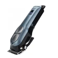 Аккумуляторная бытовая электрическая машинка для стрижки волос ЖК-дисплей резак для волос беспроводной триммер для волос