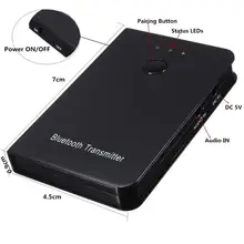 Мини 3,5 мм беспроводной HiFi стерео A2DP Bluetooth аудио приемник адаптер удобство 17Aug29 hh33