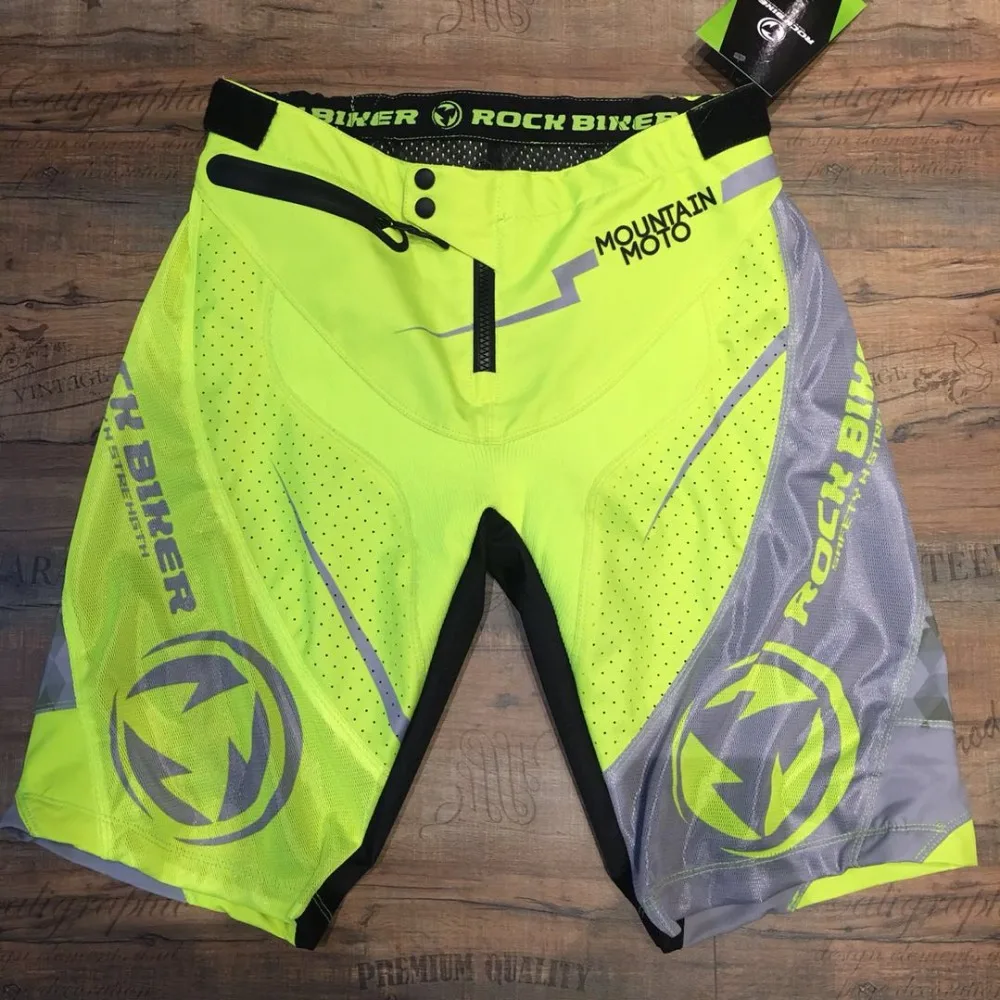 

2018 TOP Motocross Pants Motorcycle Shorts Men's Quick-drying pantalon moto Off-Road Short Pants Summer Motorsiklet Pantolonu