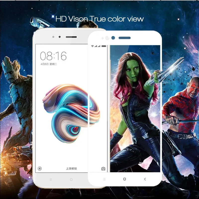 Для Xiaomi Mi 5X Mi5X Защитная пленка для экрана полное покрытие закаленное стекло A1 MiA1