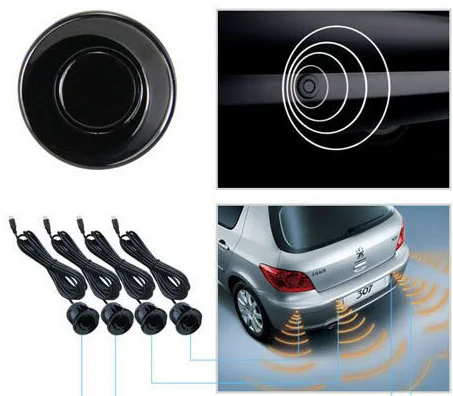 

Car Video Parking Sensor Reverse Backup Radar Assistance, Auto parking Monitor and Step-up Alarm Video radar