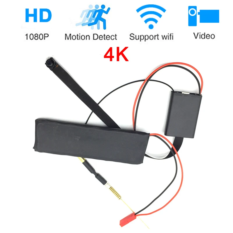 

Wireless WiFi IP Remote Mini DIY Module Camera DV P2P Video Recorder Digital Cam Camcorder 128G