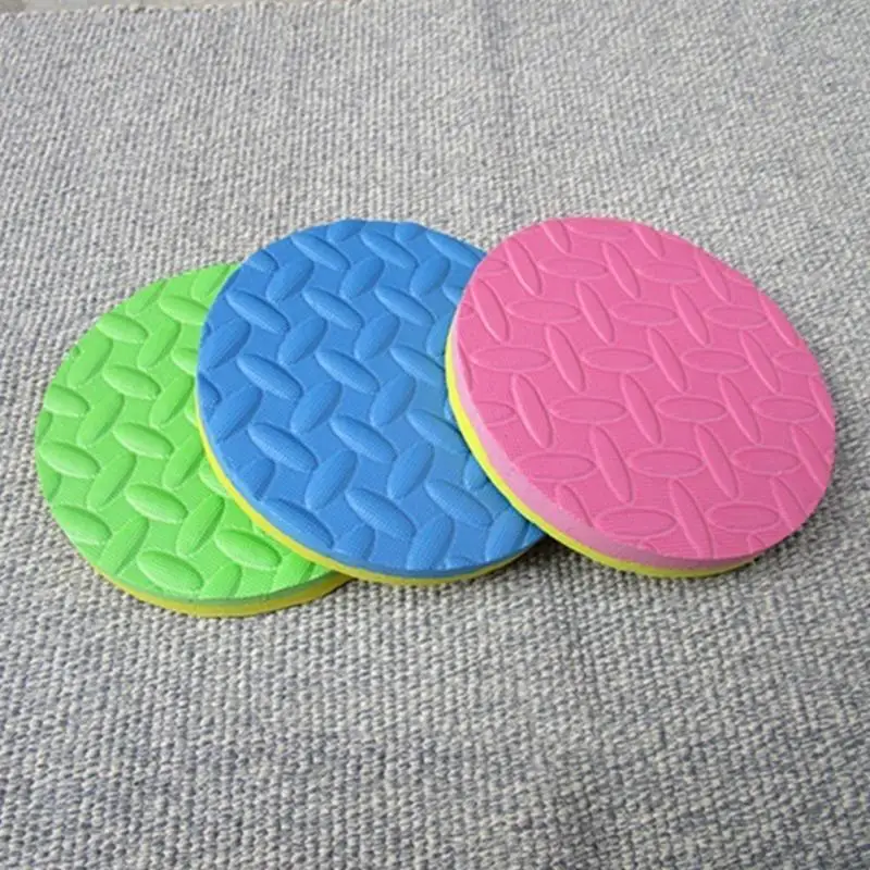 

2PCS Plank Workout Knee Pad Cushion Round Foam Yoga Eliminate Knee Wrist Elbow Pain Exercise Mats