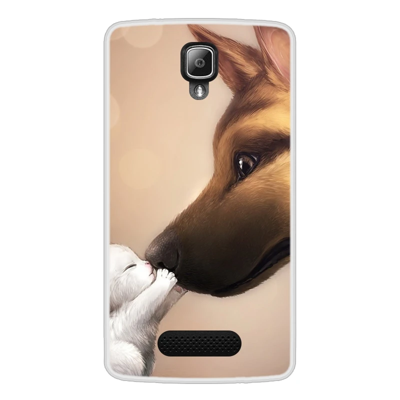 حالة لينوفو A1000 لينة سيليكون TPU بارد تصميم منقوشة اللوحة غطاء لجهاز Lenovo 1000 الهاتف حالات