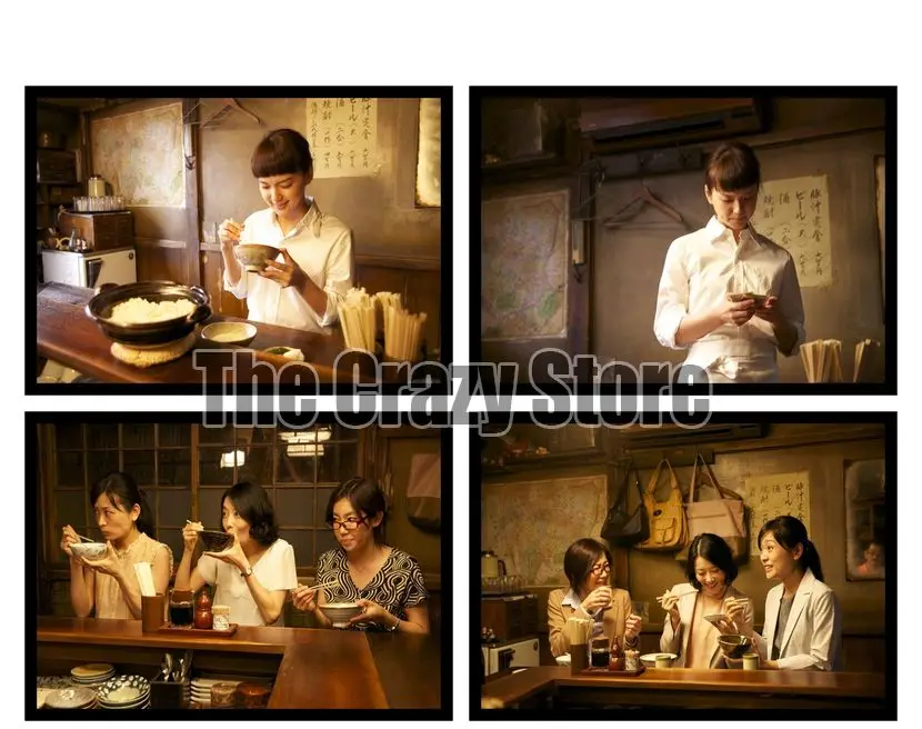 Midnight Diner White Kraft Paper Art Painting Print Poster Picture Wall Fashion Home Decor 42X30cm | Дом и сад
