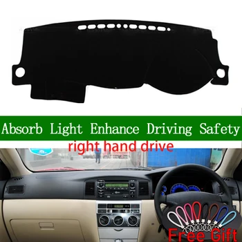 

For BYD F3 F3 DM F3R 2005 2006-2013 Right Hand Drive Dashboard Cover Car Stickers Sun Shade Dash Mat Carpet Interior Accessories