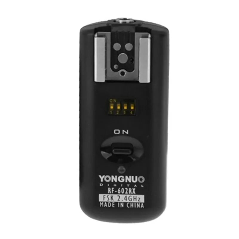 YONGNUO RF-602/N YONGNUO RF-602 RF602 RF 602 2,4 GHz беспроводной дистанционный триггер вспышки для NIKON D90 D5100 D700 D3