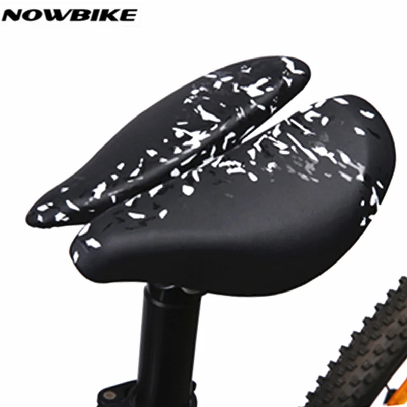 

Professional MTB saddle separation of the left and right to adjust the comfort of super light MTB Road bike saddle seat cushion