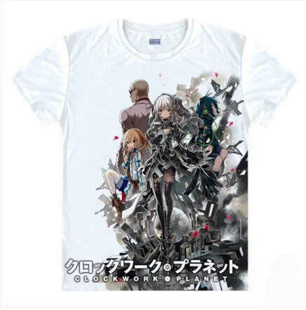 Новая футболка для костюмированной вечеринки с надписью Clockwork Planet модная мужская