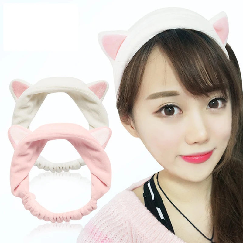 

Cat Ear Hair Head Band Hairbands Headbands Party Gift Headdress Headwear Ornament Trinket Hair Accessories Makeup Tools